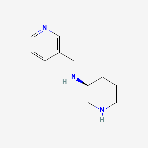 molecular formula C11H17N3 B1651574 (3S)-N-(pyridin-3-ylmethyl)piperidin-3-amine CAS No. 1286317-68-7