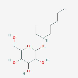 molecular formula C14H28O6 B1651592 (S)-3-辛醇葡糖苷 CAS No. 129742-31-0