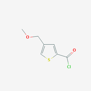 B165162 4-(Methoxymethyl)thiophene-2-carbonyl chloride CAS No. 135080-25-0