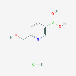 6-(Hydroxymethyl)pyridine-3-boronic acid hydrochloride