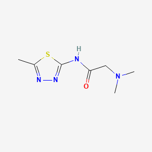 2-(Dimethylamino)-N-(5-methyl-1,3,4-thiadiazol-2-yl)acetamide