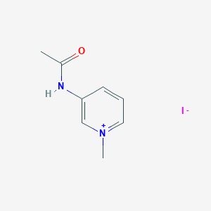 3-Acetamido-1-methylpyridin-1-ium iodide
