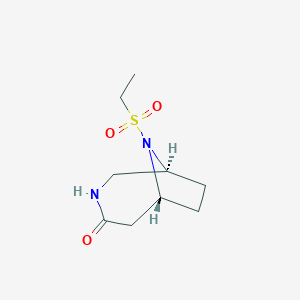 (1S,6R)-9-Ethylsulfonyl-3,9-diazabicyclo[4.2.1]nonan-4-one