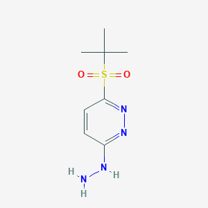 3-(Tert-butylsulfonyl)-6-hydrazinopyridazine