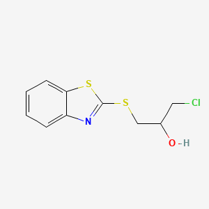 1-Chloro-3-(benzothiazol-2-ylthio)propan-2-ol
