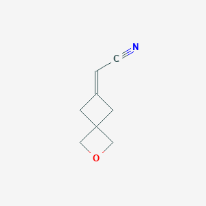 2-(2-Oxaspiro[3.3]heptan-6-ylidene)acetonitrile