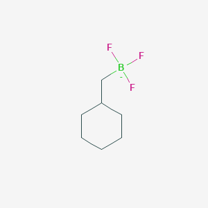 molecular formula C7H13BF3- B1651817 Cyclohexylmethyl(trifluoro)boranuide CAS No. 1346747-89-4