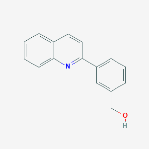 (3-(Quinolin-2-yl)phenyl)methanol