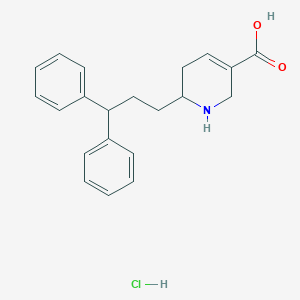B165183 6-(3,3-Diphenylpropyl)guvacine CAS No. 134420-91-0