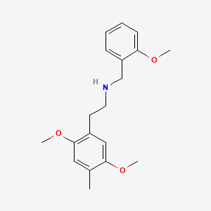 2-(2,5-Dimethoxy-4-methylphenyl)-N-(2-methoxybenzyl)ethanamine