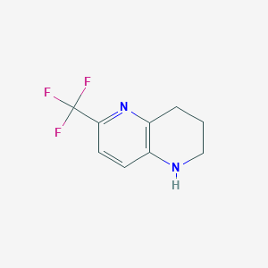 6-(Trifluoromethyl)-1,2,3,4-tetrahydro-1,5-naphthyridine