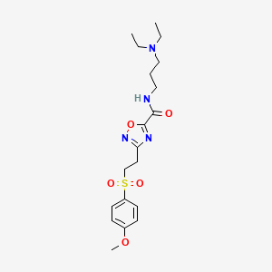 N-allyl-2-(1-methyl-2,4-dioxo-7-phenyl-1,4-dihydropyrimido[4,5-d]pyrimidin-3(2H)-yl)-N-phenylacetamide