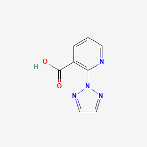 2-(2H-1,2,3-triazol-2-yl)pyridine-3-carboxylic acid