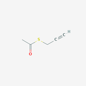 molecular formula C5H6OS B1651965 S-丙-2-炔基乙硫酸酯 CAS No. 13702-10-8