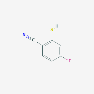 4-Fluoro-2-mercaptobenzonitrile