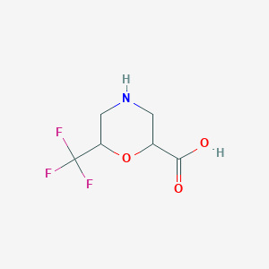 6-(Trifluoromethyl)morpholine-2-carboxylic acid