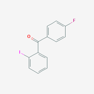 B165203 4-Fluoro-2'-iodobenzophenone CAS No. 138504-31-1