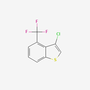 3-Chloro-4-(trifluoromethyl)-1-benzothiophene