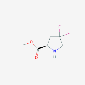 Methyl (2R)-4,4-difluoropyrrolidine-2-carboxylate