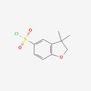 5-Benzofuransulfonyl chloride, 2,3-dihydro-3,3-dimethyl-