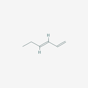 molecular formula C6H10 B165228 1,3-己二烯 CAS No. 592-48-3