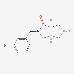 (3As,6Ar)-2-(3-Fluorobenzyl)Hexahydropyrrolo[3,4-C]Pyrrol-1(2H)-One