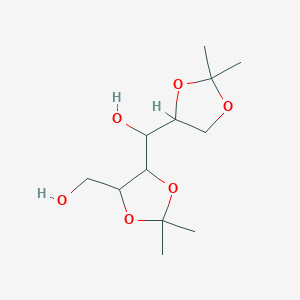 molecular formula C12H22O6 B016523 1,2:4,5-二-O-异丙基-D-甘露醇 CAS No. 3969-61-7