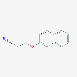 Propanenitrile, 3-(2-naphthalenyloxy)-