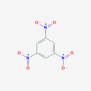 molecular formula C6H3N3O6 B165232 1,3,5-三硝基苯 CAS No. 99-35-4
