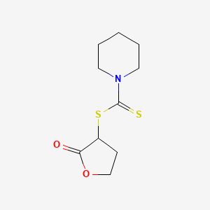 (2-Oxooxolan-3-yl) piperidine-1-carbodithioate