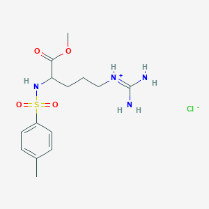 molecular formula C14H23ClN4O4S B1652358 TOS-ARG-OME hydrochloride CAS No. 14279-68-6