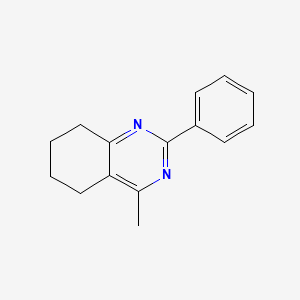 Quinazoline, 5,6,7,8-tetrahydro-4-methyl-2-phenyl-