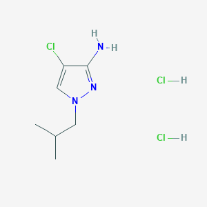 4-Chloro-1-isobutyl-1H-pyrazol-3-amine dihydrochloride