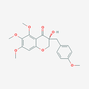 molecular formula C20H22O7 B1652382 (+)-Urgineanin A CAS No. 1432501-10-4