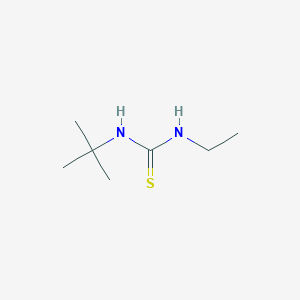 molecular formula C7H16N2S B1652383 1-Tert-butyl-3-ethylthiourea CAS No. 14326-97-7