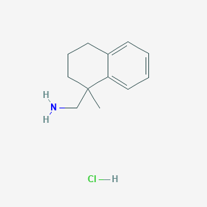 (1-Methyl-1,2,3,4-tetrahydronaphthalen-1-yl)methanamine hydrochloride