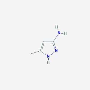 molecular formula C4H7N3 B016524 5-甲基-1H-吡唑-3-胺 CAS No. 31230-17-8