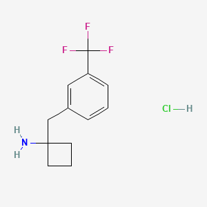 1-[3-(Trifluoromethyl)benzyl]cyclobutanamine hydrochloride