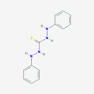 molecular formula C13H14N4S B165244 二苯硫代卡巴肼 CAS No. 622-03-7
