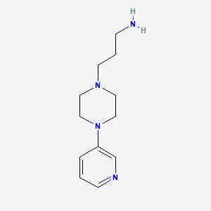 3-(4-Pyridin-3-ylpiperazin-1-yl)propan-1-amine