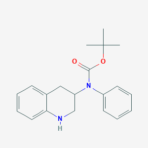 Tert-butyl phenyl(1,2,3,4-tetrahydroquinolin-3-yl)carbamate