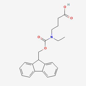 4-[ethyl(9H-fluoren-9-ylmethoxycarbonyl)amino]butanoic acid