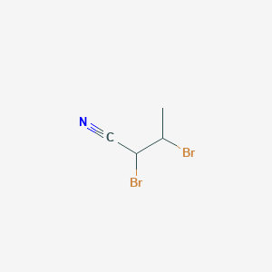 molecular formula C4H5Br2N B016525 2,3-二溴丁腈 CAS No. 25109-76-6