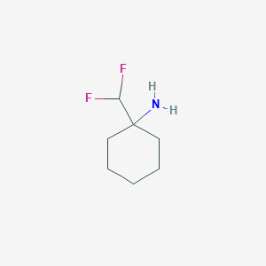 1-(Difluoromethyl)cyclohexan-1-amine