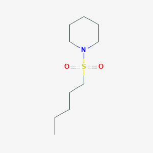 molecular formula C10H21NO2S B1652548 1-Pentylsulfonylpiperidine CAS No. 14674-11-4