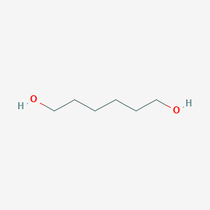 molecular formula C6H14O2<br>HO(CH2)6OH<br>C6H14O2 B165255 己烷-1,6-二醇 CAS No. 629-11-8
