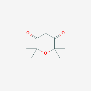 2,2,6,6-Tetramethyloxane-3,5-dione