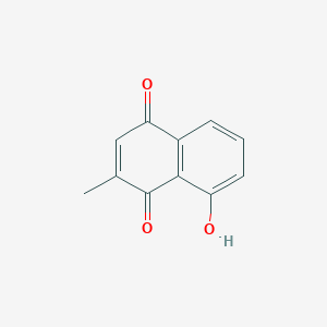 molecular formula C11H8O3 B1652562 Isoplumbagin CAS No. 14777-17-4