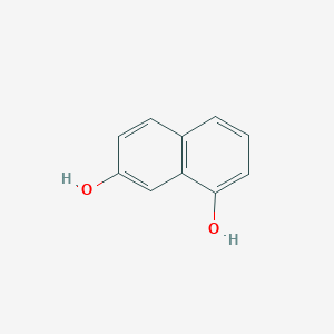 molecular formula C10H8O2 B165257 1,7-Dihydroxynaphthalene CAS No. 575-38-2