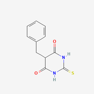 Pyrimidine-4,6(3H,5H)-dione, 5-benzyl-2-mercapto-